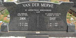 MERWE Jan, van der 1916-1988 & Day 1927-1987