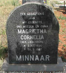 MINNAAR Margrietha Cornelia nee LIEBENBERG  1935-1987