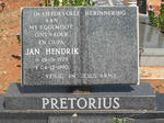 PRETORIUS Jan Hendrik 1929-1990