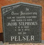 PELSER Jacob Stephanus 1922-1978