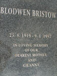 BRISTOW Blodwen 1919-1997