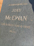 McEWAN Joey 1903-1980