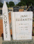 COMPERE Jane Elizabeth nee DE LANGE 1927-1981