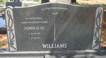 WILLIAMS John J.G. 1917-1992