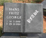 PFAHL Hans Fritz George 1948-1990