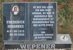 WEPENER Frederick Johannes 1915-2000