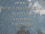MOULDER Maria Magdalena 1895-1992