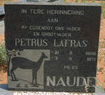 NAUDE Petrus Lafras 1908-1971