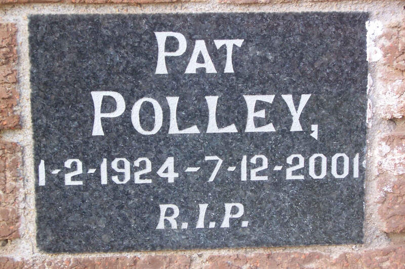 POLLEY Pat 1924-2001