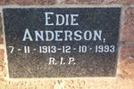 ANDERSON Edie 1913-1993