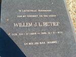RETIEF Willem J.L. 1899-1970