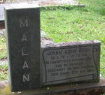MALAN Johan Adam Roos 1915-1966