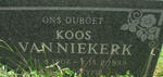 NIEKERK Koos, van 1906-1989