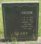 GRANT Eileen 1930-1987