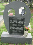 LANDSBERG George Frans 1929-2001 & Lillian Violet 1927-2004