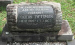 ZIETSMAN Gideon 1920-1977