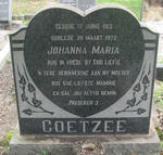 COETZEE Johanna Maria 1913-1972