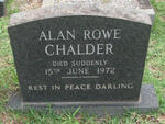 CHALDER Alan Rowe -1972
