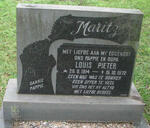 MARITZ Louis Pieter 1914-1972