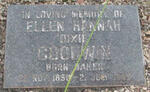 GOODWIN Ellen Hannah nee BAKER 1856-198?