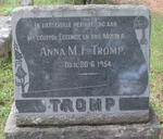 TROMP Anna M.F. -1954