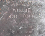 TOIT Willie, du 1946-1990