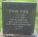FICK Faan 1951-1990