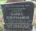 VERMAAK Karel Stephanus 1933-1973