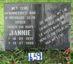 STADEN Jannie, van 1939-1989