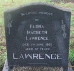 LAWRENCE Flora Macbeth -1969
