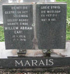 MARAIS Willem Abram Carl 1926-1978
