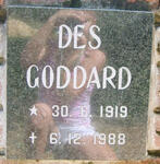 GODDARD Des 1919-1988