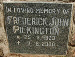 PILKINGTON Frederick John 1923-2000