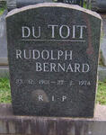 TOIT Rudolph Bernard, du 1901-1974