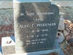 WEIDEMAN Alec F. 1940-1979