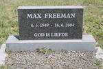 FREEMAN Max 1949-2004