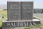 SAUERMAN Johan Willem 1915-1987 & Katura Naomi 1919-
