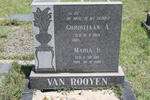 ROOYEN Christiaan A., van 1904- & Maria S. 1917-1988