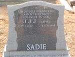 SADIE J.J.J. 1922-1988