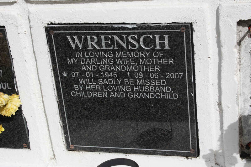 WRENSCH 1945-2007