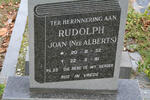 RUDOLPH Joan nee ALBERTS 1932-1981
