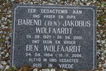 WOLFAARDT Barend Jakobus 1927-2001 :: WOLFAARDT Ben 1984-2006