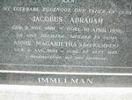 IMMELMAN Jacobus Abraham 1881-1956 & Annie Magrietha S. KEMPEN 1882-1962