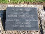 CALLCOTT Gertrude Helen 1879-1955