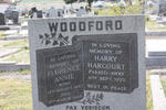 WOODFORD Harry Harcourt -1970 & Florence Annie 1887-1968