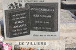 VILLIERS Petrus Johannes, de 1907-1968 & Anna Catharina MARAIS 1912-2003