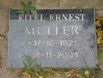 MULLER Eitel Ernest 1921-2004