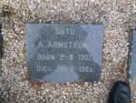 ARMSTRONG Sutu A. 1902-1965