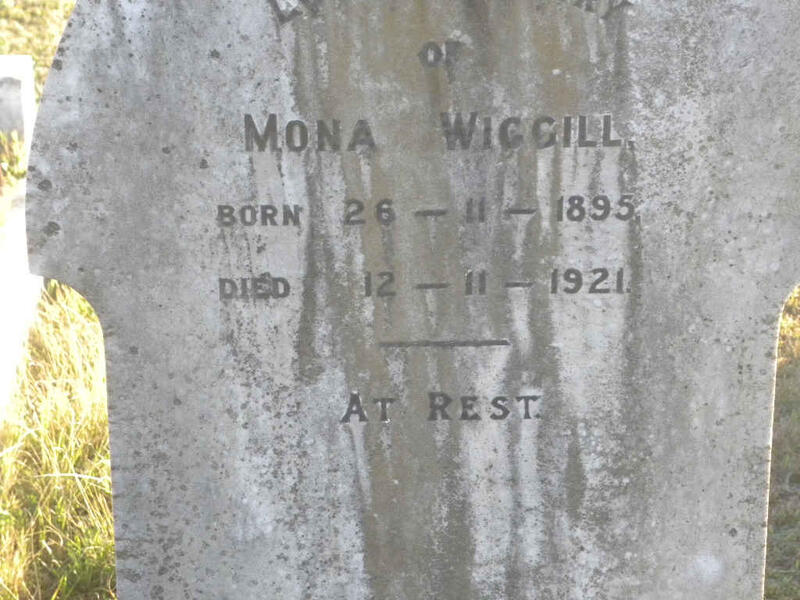 WIGGILL Mona 1895-1921