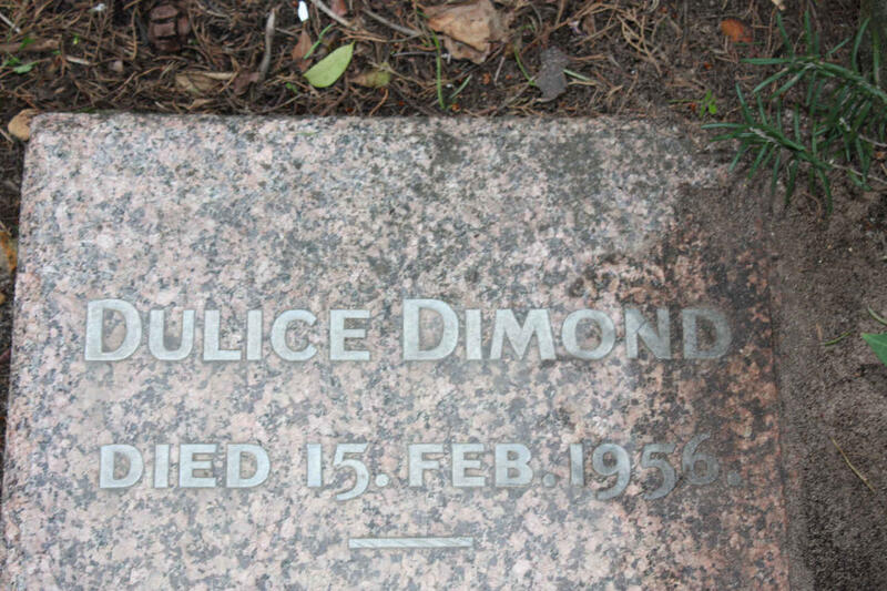 DIMOND Dulice  -1956
